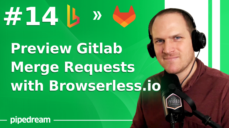 Add Preview Screenshots to Gitlab Merge Requests with Browserless