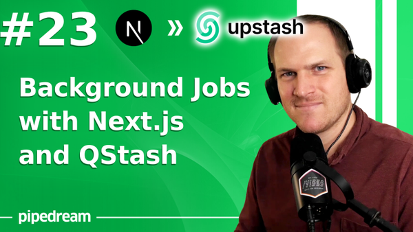 Adding background jobs to Next.js with QStash