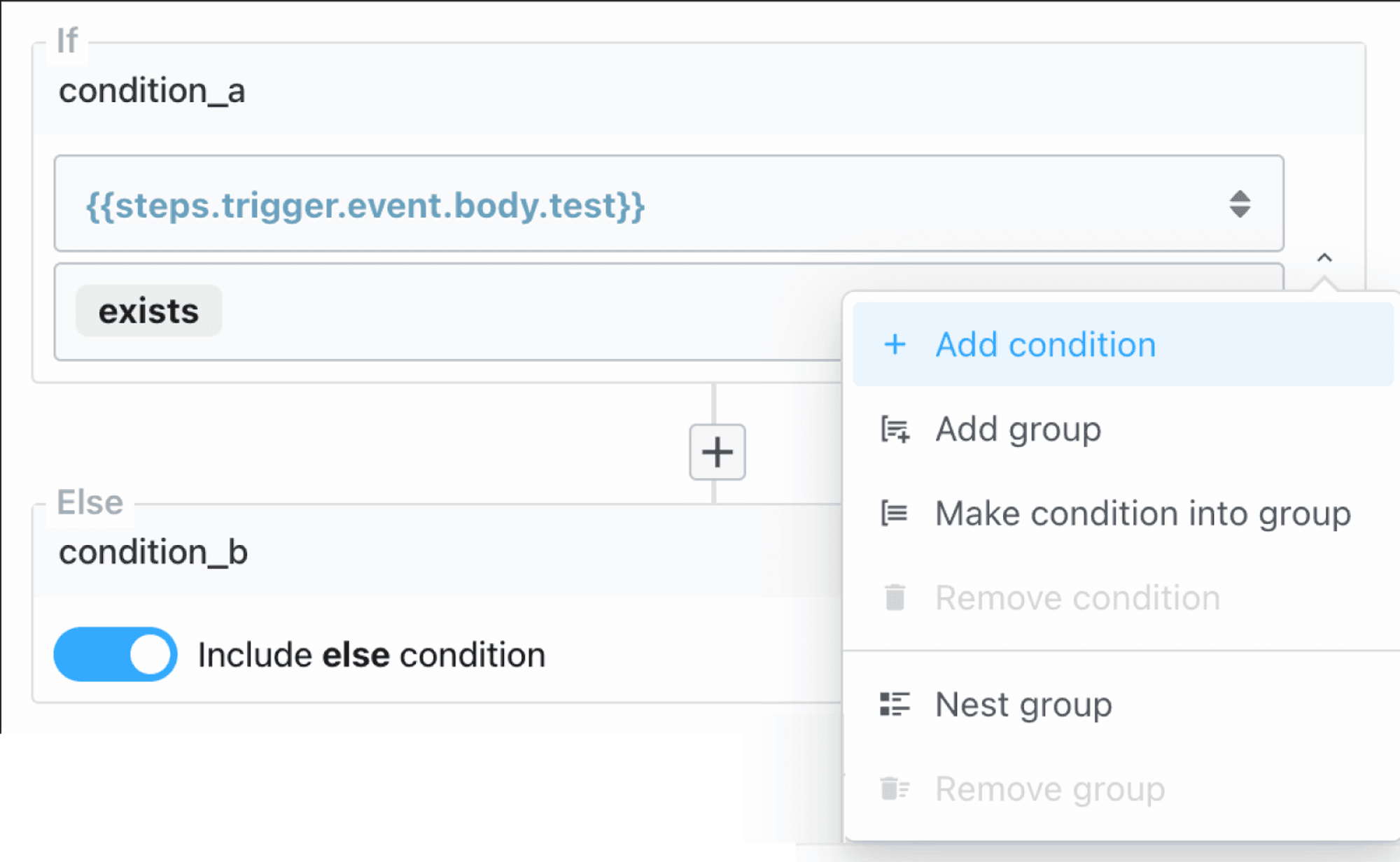 Rule builder overview