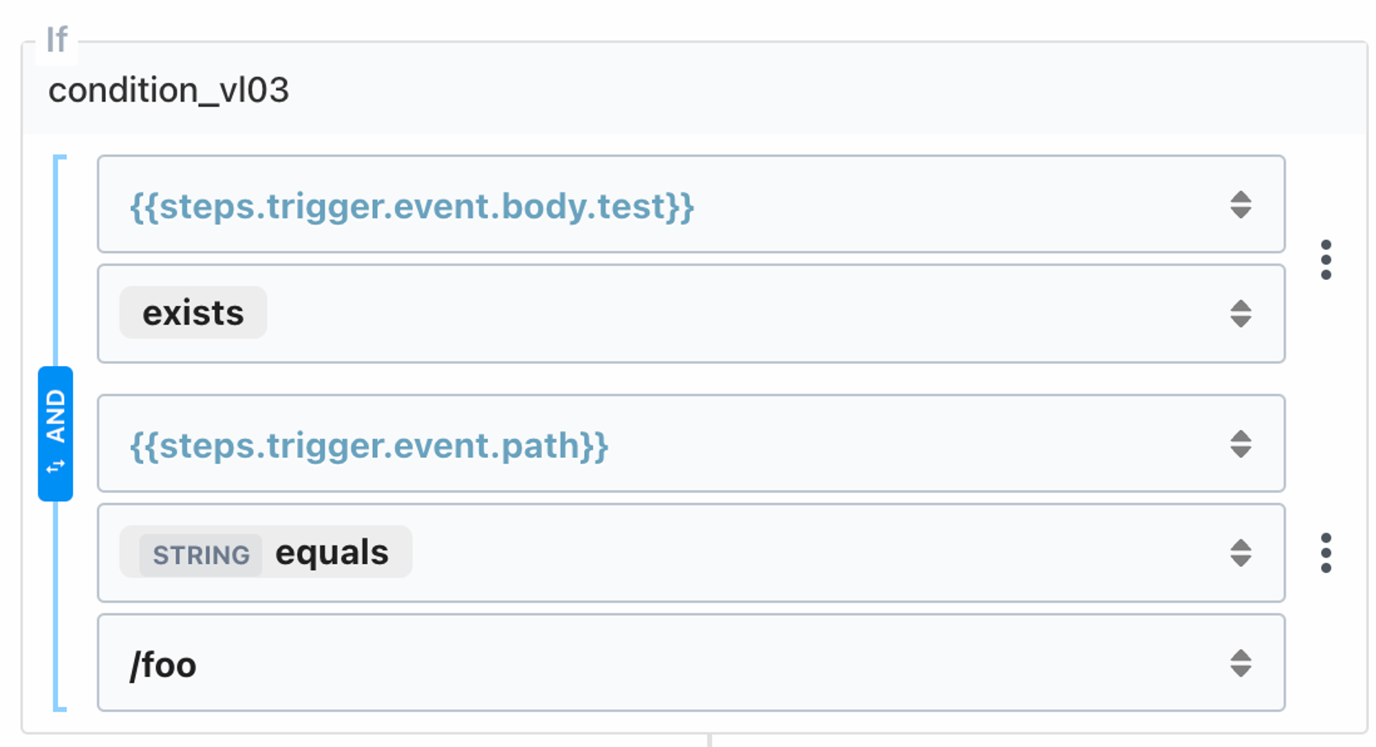 Rule builder multiple